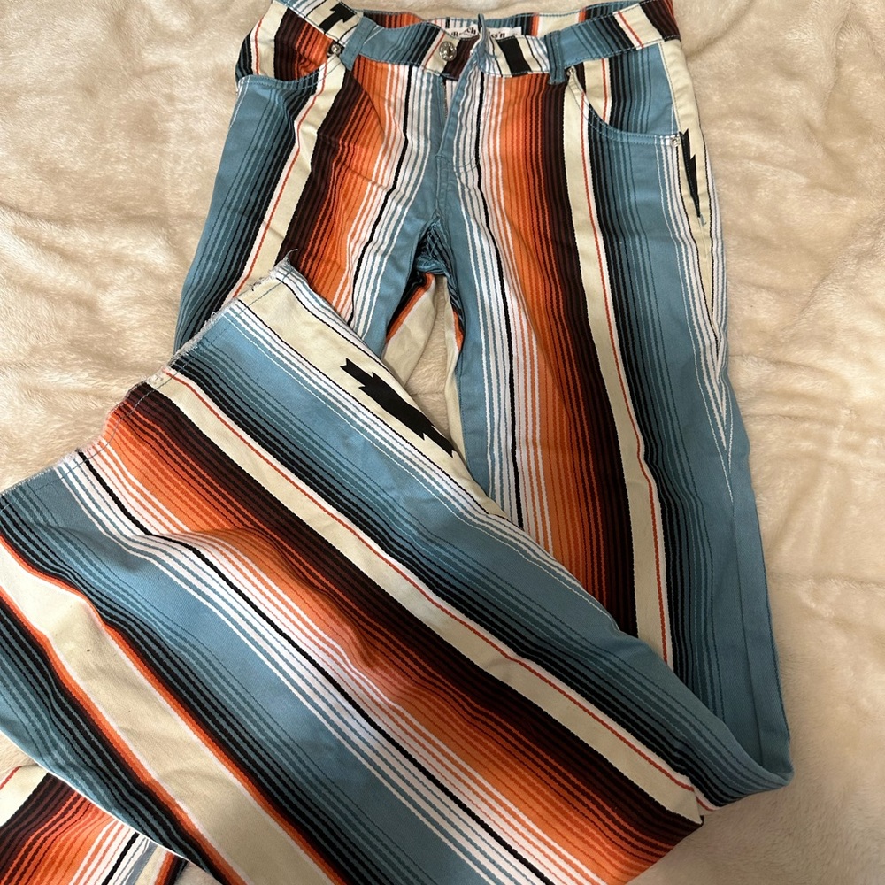 WESTERN PRINT JEANS